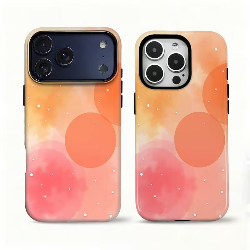 Peachy Dream Crystal Case For iPhone