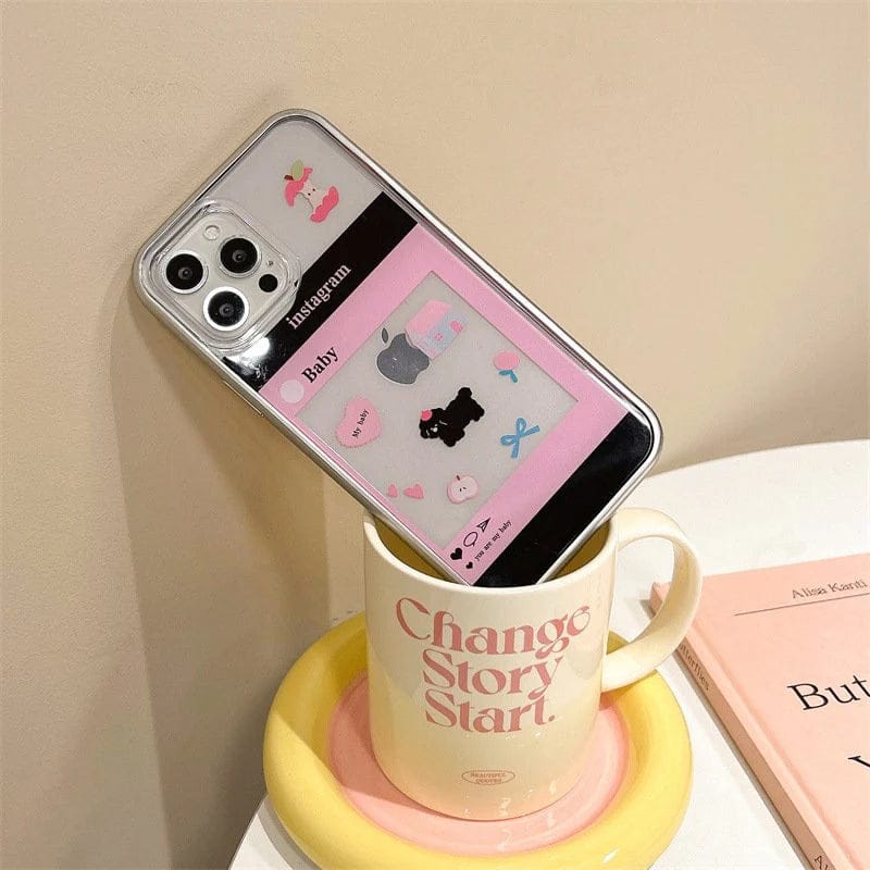 Charming Insta Feed Cute Puppy Case For iPhone