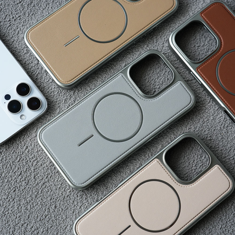 LeatherMag Armor Case - iPhone
