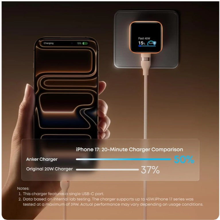 Nano 45W Foldable Fast Charger