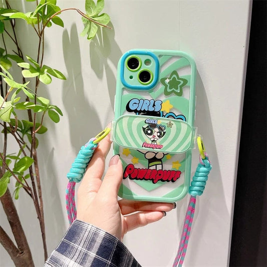 Power Puff Girls Lanyard Case