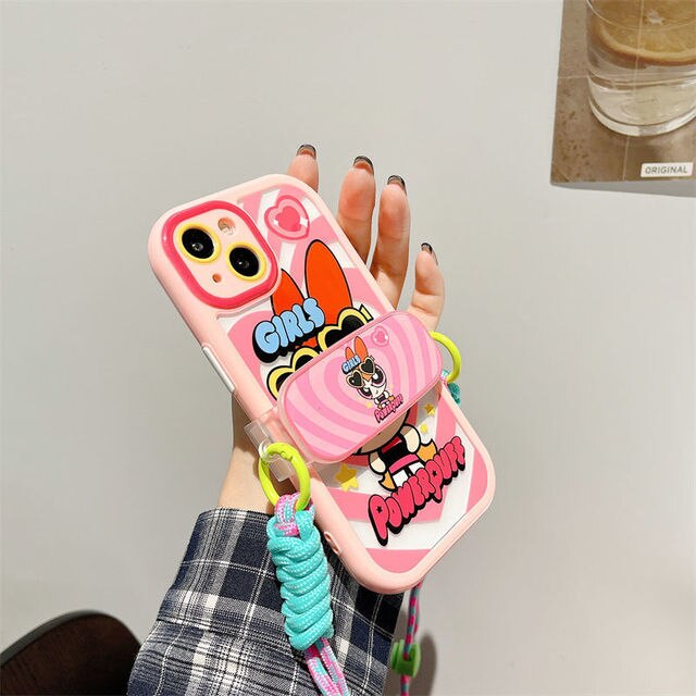 Power Puff Girls Lanyard Case