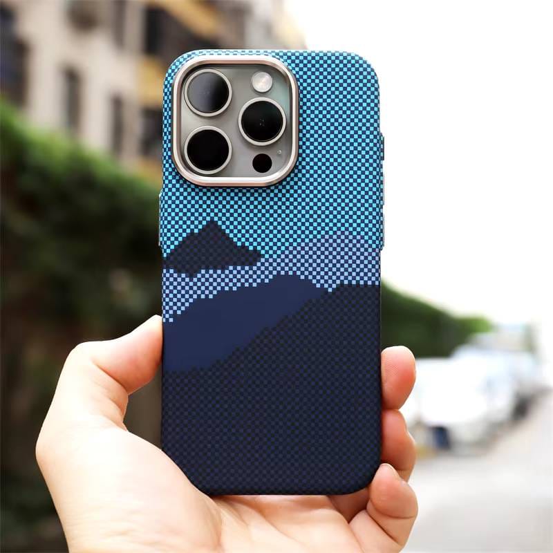Alpine Luminate Kevlar Textured Case For iPhone