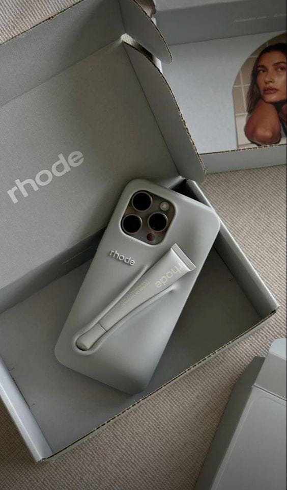 iPhone Premium Silicone Case with Built-In Lip Balm Slot