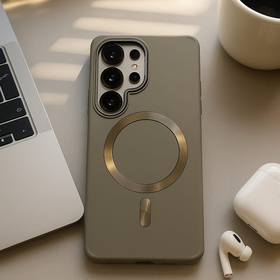 Fusion Lock Magnetic Armor Case For Samsung