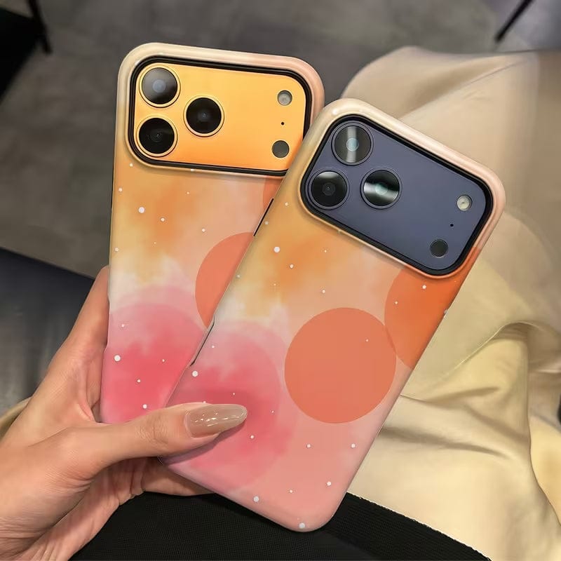 Peachy Dream Crystal Case For iPhone