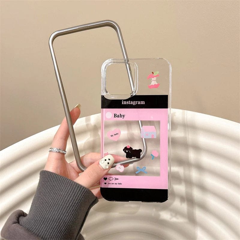 Charming Insta Feed Cute Puppy Case For iPhone