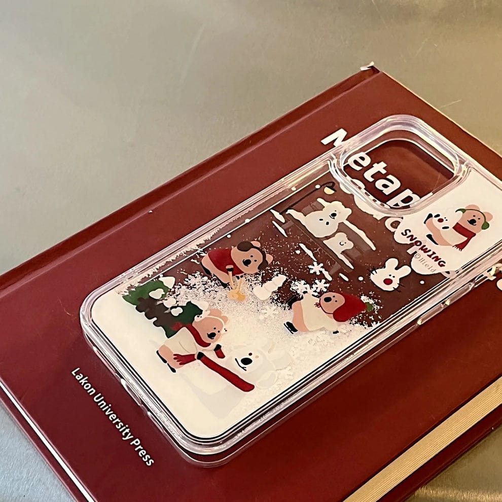 Cartoon Snow Burst Fantasy Case For iPhone