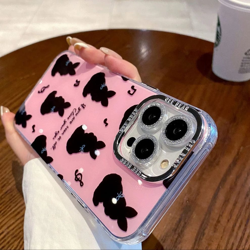 Playful Cartoon Bunny Phone Case For iPhone