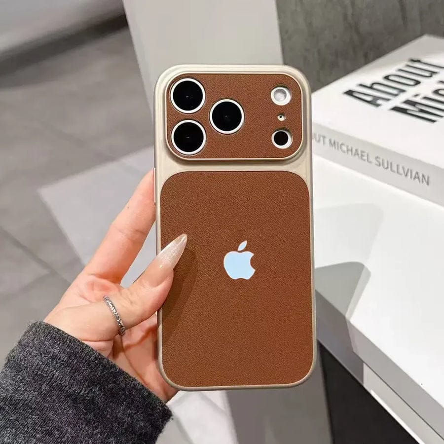 Minimal Aura Leather Finish Case