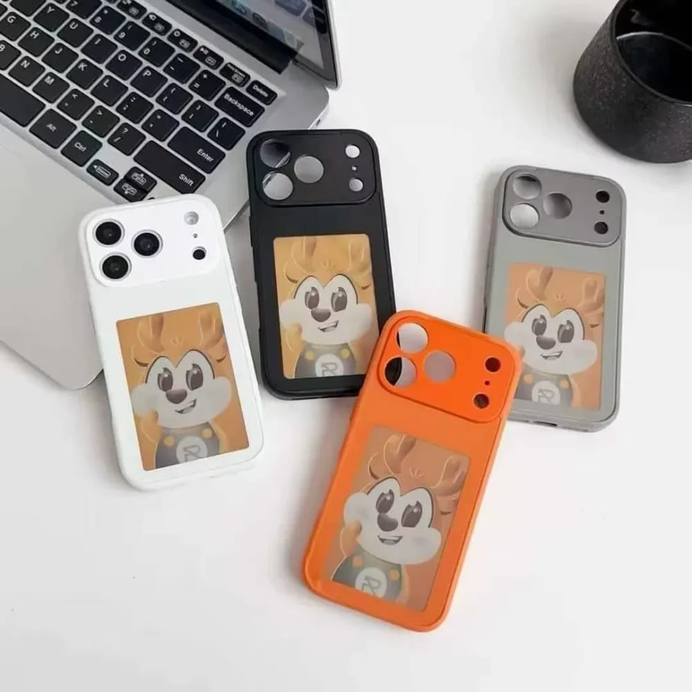 Smart E-Ink NFC Case for iPhone | Custom Image Display Cover