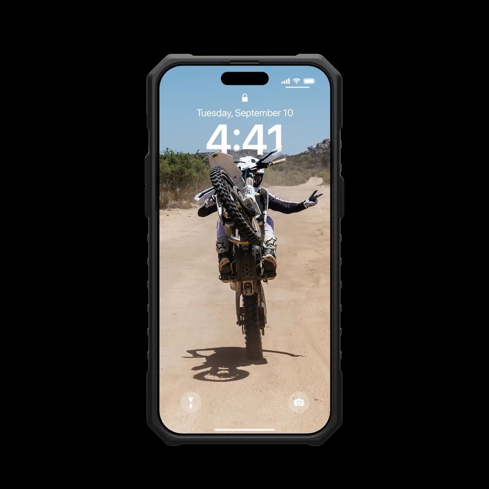 Urban Armor Gear Slim Fit Clear Rugged TPU+PC Phone Case